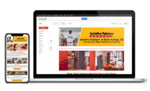 CertaPro Painters Email Marketing Monthly Newsletters
