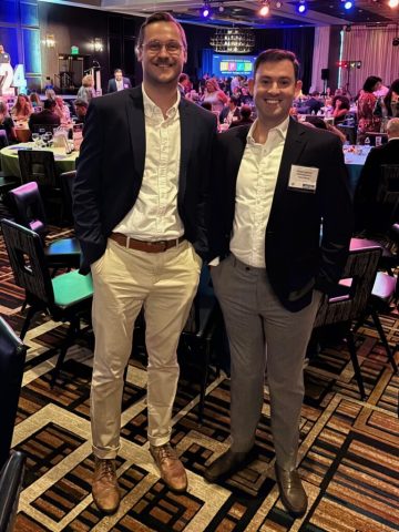 Ryan Hunkins and Robert Spinrad at BPTW Event